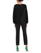 Manila Grace Womens Sweater in Black