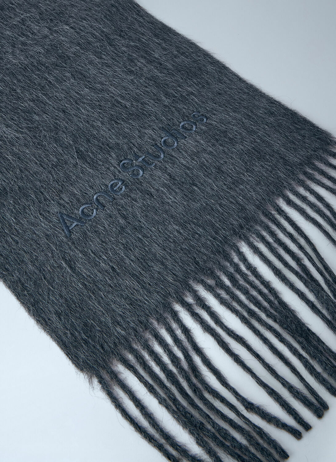 Acne Studios Logo Wool Scarf