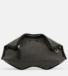 McQueen Manta embellished leather tote bag