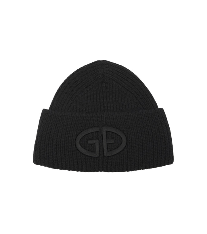 Photo: Goldbergh Valerie embroidered ribbed-knit beanie