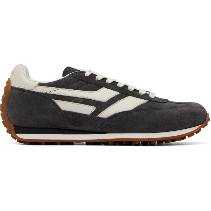 Photo: TOM FORD Gray Suede Mick Sneakers