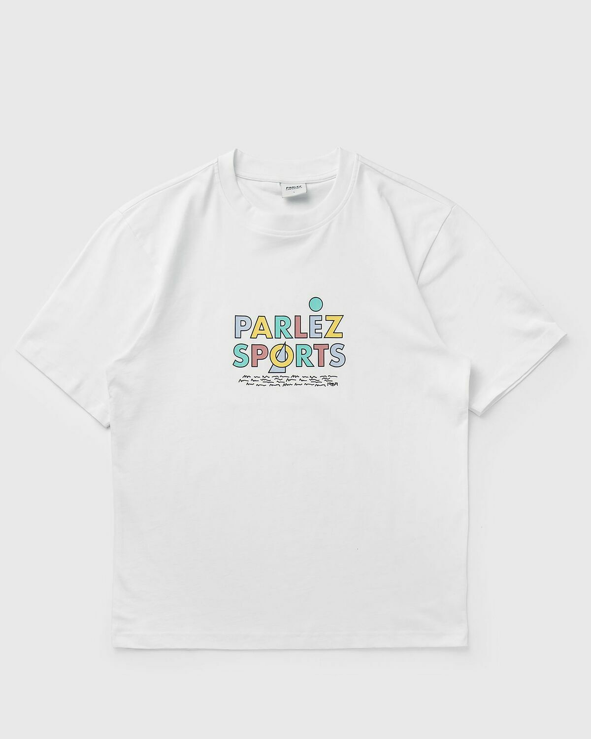 Parlez Form Tee White Mens Shortsleefe