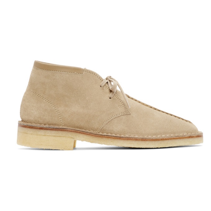Photo: Lemaire Taupe Suede Desert Boots