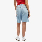 Levi's Women's Baggy Dad Jorts in Blue