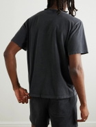 Remi Relief - Printed Cotton-Jersey T-Shirt - Black