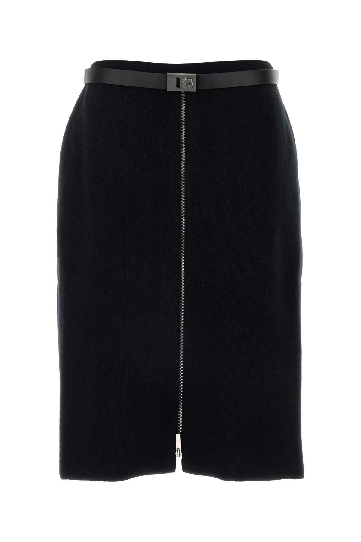 スカート SALVATORE FERRAGAMO Camel Stretch Alpaca Blend Skirt Ferragamo Camel Stretch Alpaca Blend Skirt Salvatore Ferragamo
