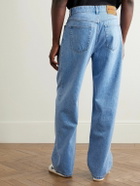 Marni - Wide-Leg Pleated Jeans - Blue