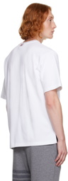 Thom Browne White Patch Pocket T-Shirt
