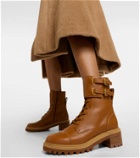 See By Chloé Mallory leather lace-up boots