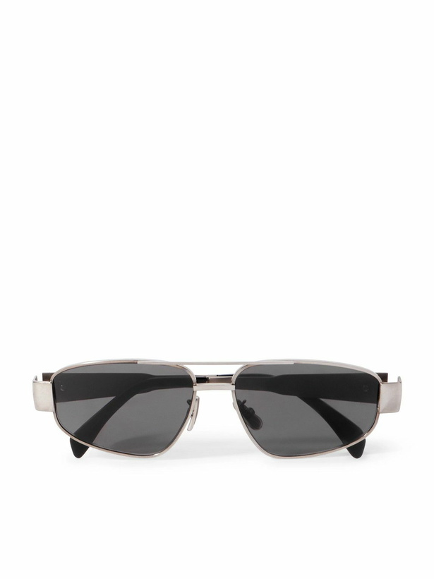 Photo: CELINE - Aviator-Style Silver-Tone Sunglasses