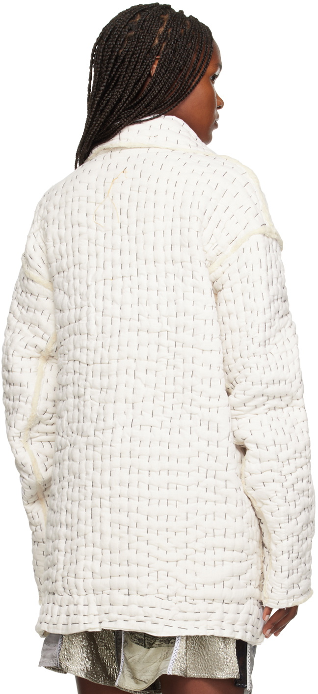 AIREI Gray Kantha Chore Jacket