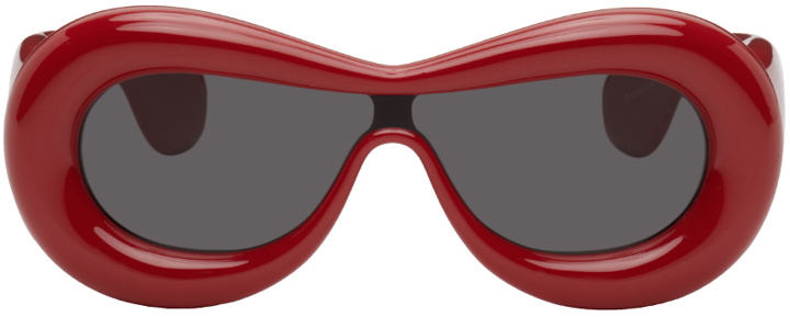 Photo: Loewe Red Inflated Sunglasses