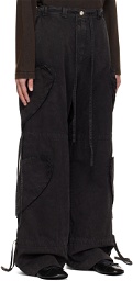 ABRA SSENSE Exclusive Black Trousers