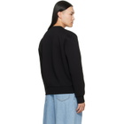 Givenchy Black Herringbone 'Givenchy Jacquard' Sweatshirt