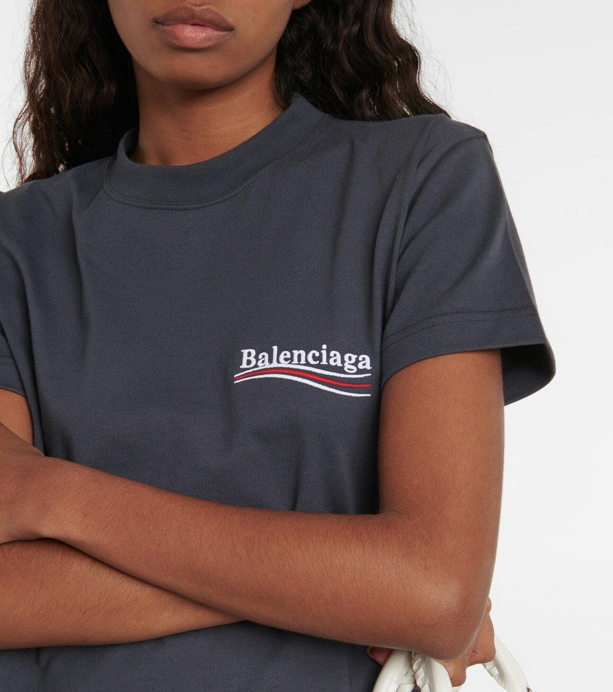Balenciaga - Logo cotton T-shirt Balenciaga
