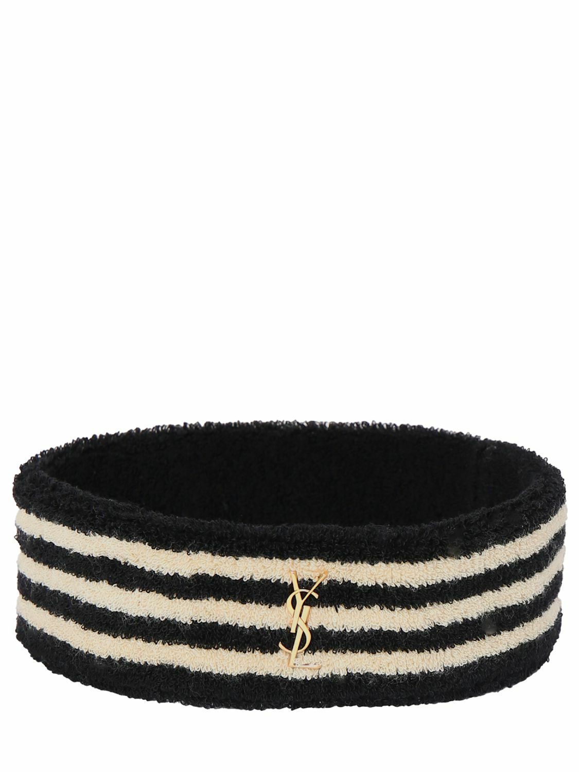 SAINT LAURENT Cotton Blend Headband Saint Laurent