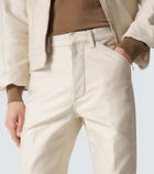 Tom Ford Cotton satin straight pants