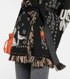Alanui - x Looney Tunes Bugs Bunny virgin wool cardigan