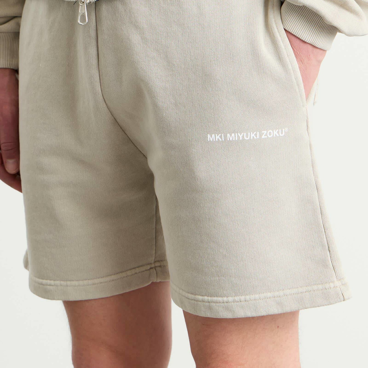 MKI Men's Uniform Sweat Shorts in Pigment Cement