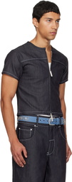 Veneda Carter SSENSE Exclusive Navy Toni Denim T-shirt