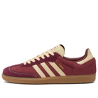 Adidas Men's Samba Og Sneaker in Shadow Red/Warm Vanilla/Gum