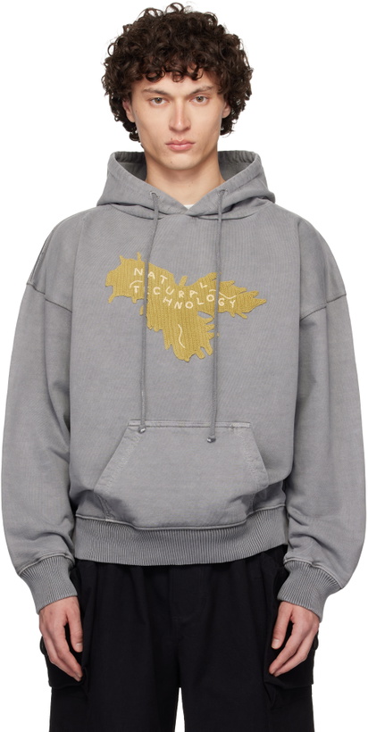 Photo: Story mfg. Gray Geo Hoodie