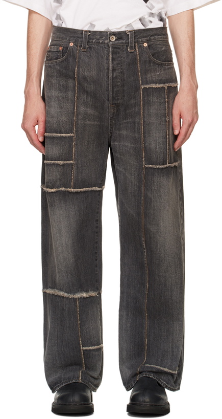 Doublet Black Selvedge Line 3D Cutting Jeans Doublet