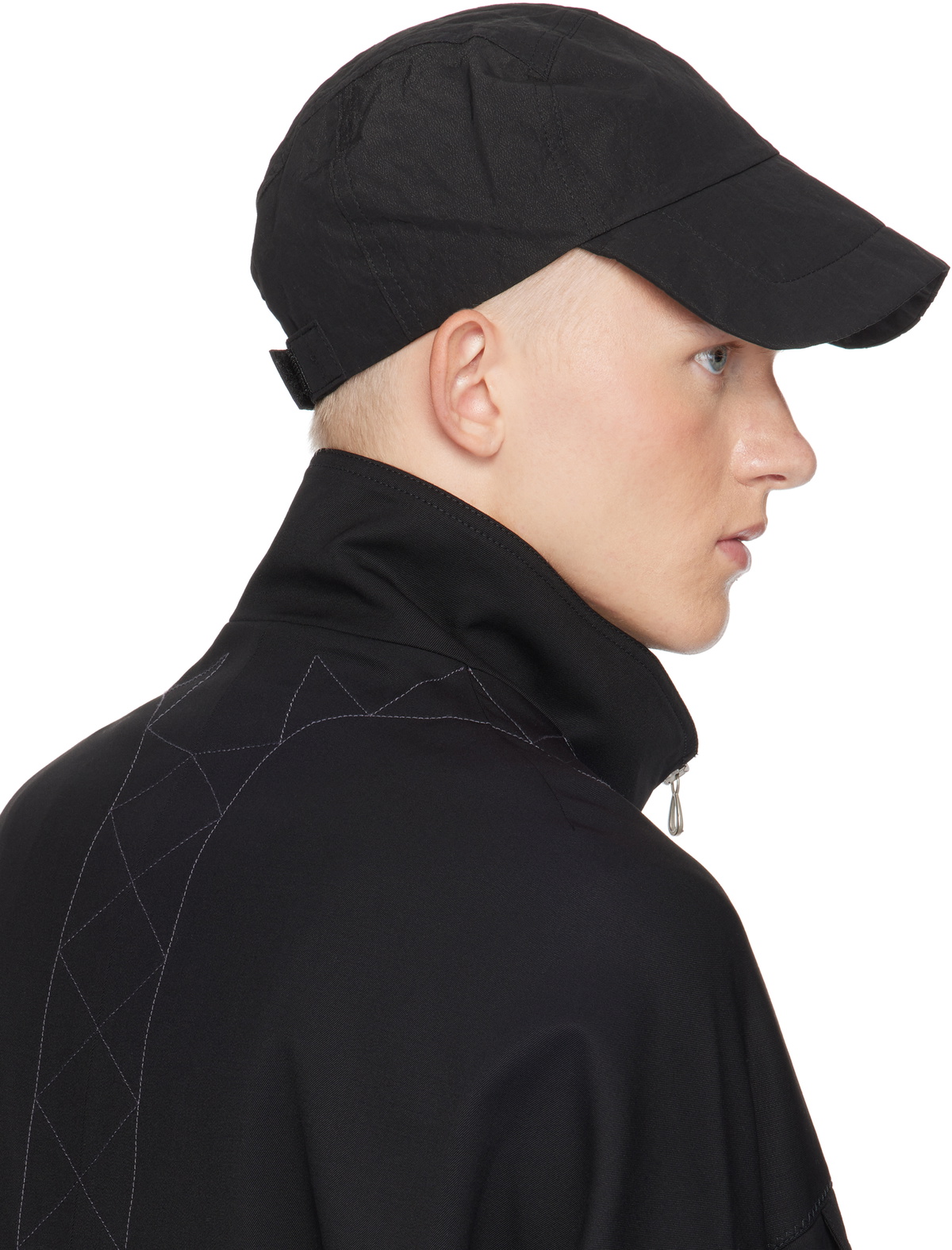 CARNET-ARCHIVE ブラック Horseshoe Crab キャップ CARNET-ARCHIVE Black Horseshoe Crab Cap CARNET-ARCHIVE