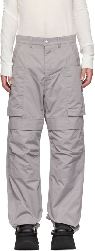 Photo: Rick Owens Gray Tower Stefan Cargo Pants