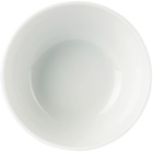 Misette White & Blue Colorblock Cereal Bowls Set, 4 pcs