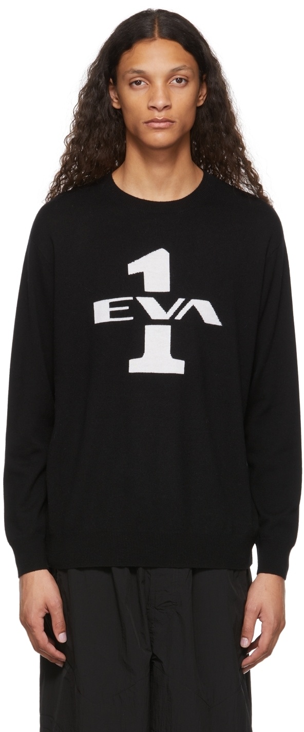 Undercover Black Evangelion EVA1 Crewneck Sweater Undercover