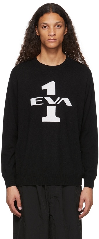 Photo: Undercover Black Evangelion EVA1 Crewneck Sweater