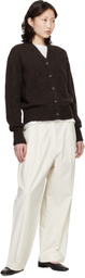 Cordera Brown Baby Alpaca Cardigan