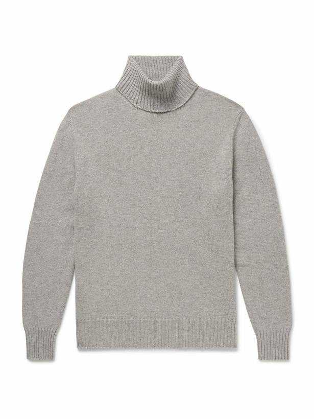 Photo: SEASE - Cashmere Rollneck Sweater - Gray