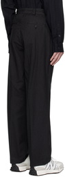 mfpen Black Classic Trousers