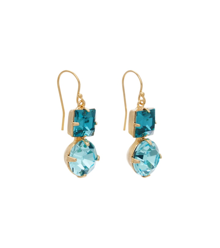 Photo: Jennifer Behr Kaiden gold-plated drop earrings
