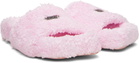 MM6 Maison Margiela Pink Spugna Vichy Sandals