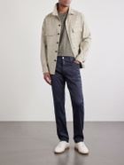 Zegna - Oasi Knitted Linen T-Shirt - Brown