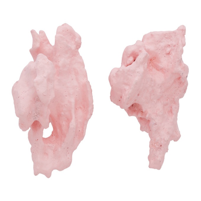 Photo: Ingy Stockholm Pink Object No. 131 Asymmetric Earrings