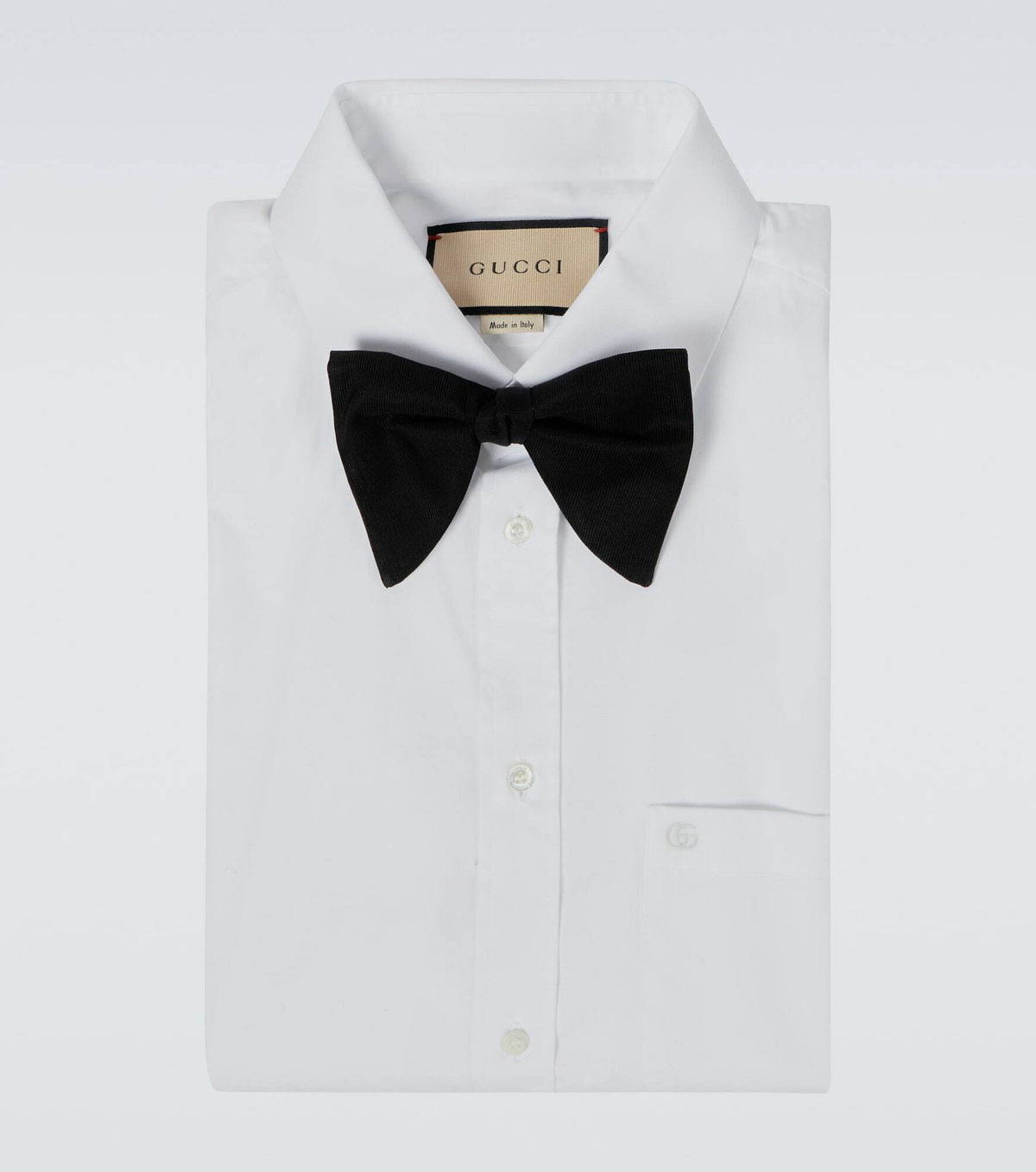 Gucci - Long silk faille bow tie