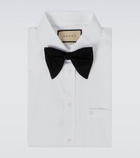 Gucci - Long silk faille bow tie