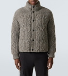 Moncler Grenoble Après Ski virgin wool down jacket