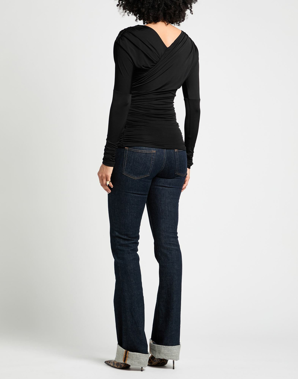 Ganni Womens Top in Black