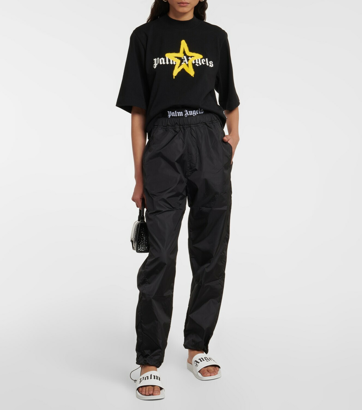 Palm Angels - Logo rubber slides