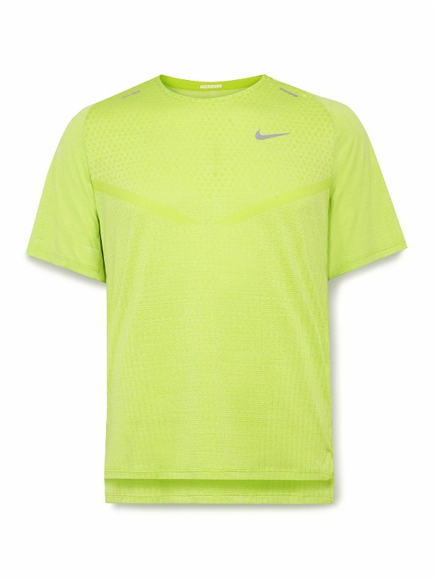 Photo: Nike Running - Dri-FIT ADV T-Shirt - Yellow