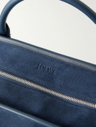 LOEWE - Amazona 180 Leather-Trimmed Suede Tote Bag