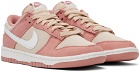 Nike Beige & Pink Dunk Low Retro Premium Sneakers