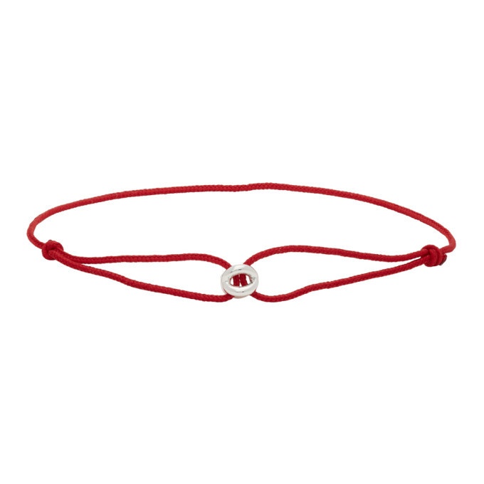 Photo: Le Gramme Red Maillon Cord Bracelet