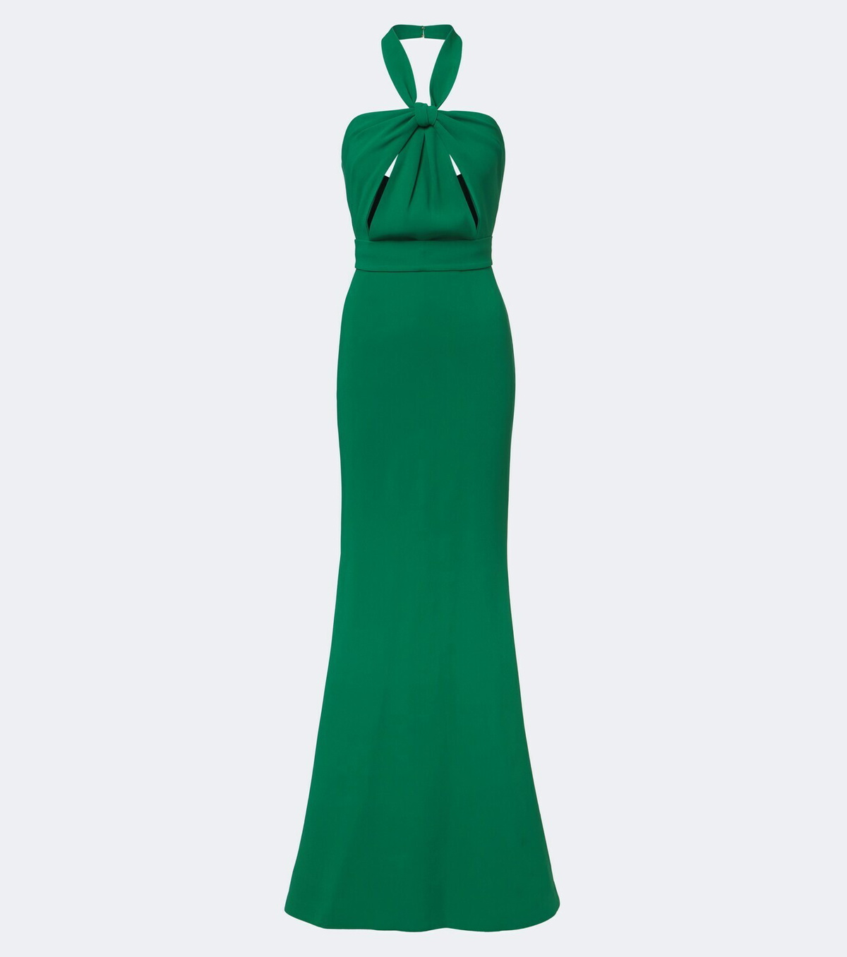 Elie Saab Crêpe halterneck gown