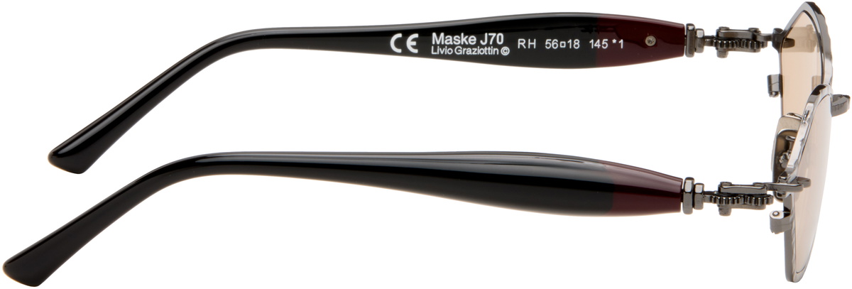 Kuboraum Gunmetal J70 Sunglasses